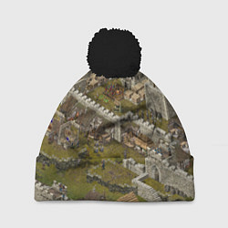 Шапка с помпоном Stronghold Crusader Definitive Edition, цвет: 3D-черный
