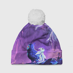 Шапка с помпоном Ori and the Will of the Wisps, цвет: 3D-белый