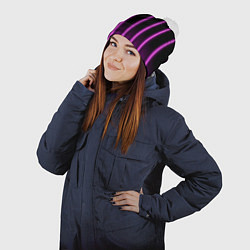 Шапка с помпоном Свежий взгляд, цвет: 3D-белый — фото 2