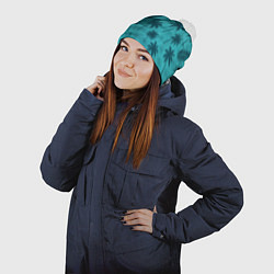 Шапка с помпоном Гавайский стиль - Томми Версетти, цвет: 3D-белый — фото 2