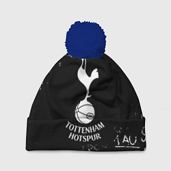 Шапка с помпоном ФК Тоттенхэм символы, цвет: 3D-тёмно-синий