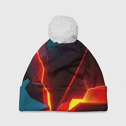 Шапка с помпоном Rift, цвет: 3D-белый