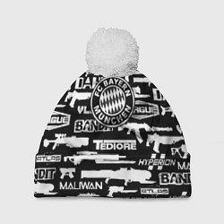 Шапка c помпоном ФК Манчестер Юнайтед