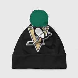 Шапка с помпоном Pittsburgh Penguins: Malkin, цвет: 3D-зеленый