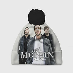 Шапка с помпоном Of Mice & Men, цвет: 3D-черный