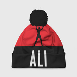 Шапка с помпоном Ali Boxing, цвет: 3D-черный