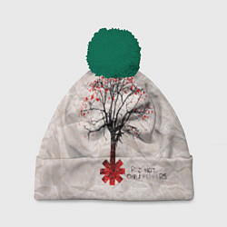Шапка с помпоном RHCP: Red Tree, цвет: 3D-зеленый