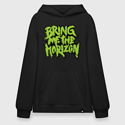 Толстовка-худи оверсайз Bring me the horizon, цвет: черный