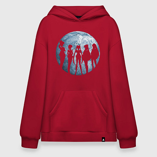 Худи оверсайз Войны в матросках / Красный – фото 1