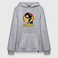 Толстовка-худи оверсайз The Offspring Boy, цвет: меланж