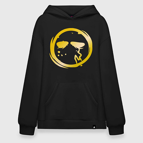 Худи оверсайз Danny / Черный – фото 1