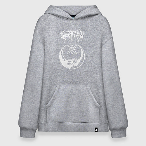 Худи оверсайз GHOSTEMANE / Меланж – фото 1