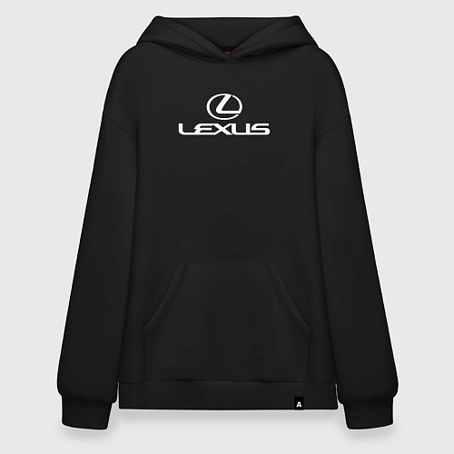 Худи оверсайз LEXUS / Черный – фото 1