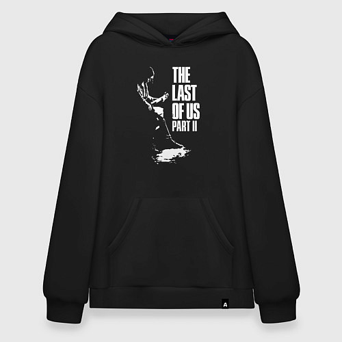 Худи оверсайз Элли с гитарой / Черный – фото 1