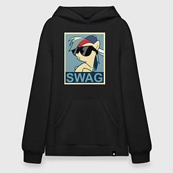 Худи оверсайз Rainbow Dash swag