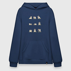 Худи оверсайз ЙОГА ОТ ИНОСКЕ