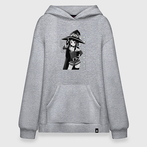 Худи оверсайз Мегумин / Меланж – фото 1