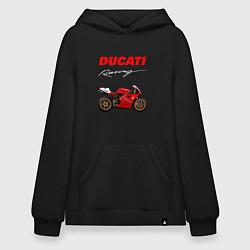 Худи оверсайз DUCATI ДУКАТИ MOTOSPORT