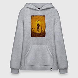 Толстовка-худи оверсайз FREEMAN HALF-LIFE 2 Z, цвет: меланж