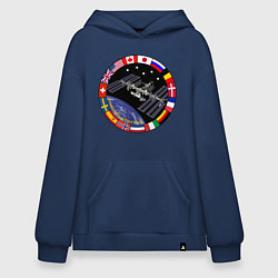 Худи оверсайз Космическая станция