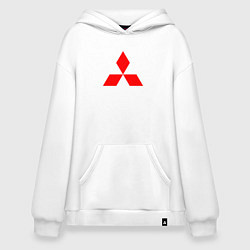 Худи оверсайз MITSUBISHI МИЦУБИСИ МИТСУБИСИ МИЦУБИШИ LOGO STYLE