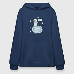 Худи оверсайз Мышь-космонавт