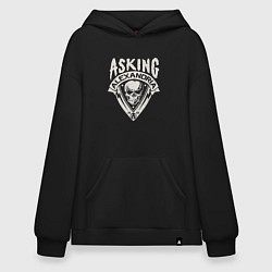 Худи оверсайз Asking Alexandria рок группа