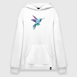 Худи оверсайз Красивая колибри