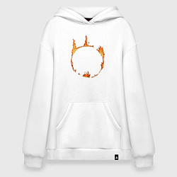 Худи оверсайз Dark Souls Знак тьмы