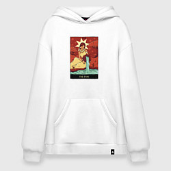 Худи оверсайз Звезда карта Таро The Star Tarot Card