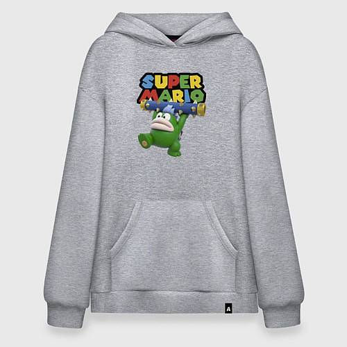 Худи оверсайз Super Mario - Spike - Character / Меланж – фото 1