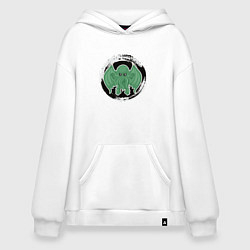 Худи оверсайз Мультяшный Ктулху