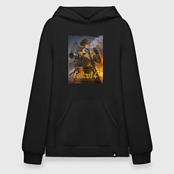 Худи оверсайз Fallout 4 Nick Valentine - character