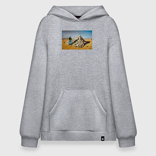 Худи оверсайз Апофеоз ANIMAX / Меланж – фото 1