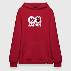 Худи оверсайз Go Japan - motto
