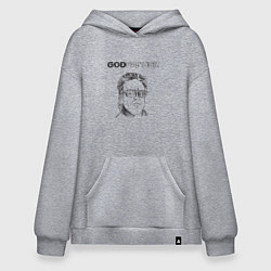 Худи оверсайз Godfather black