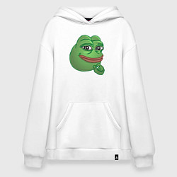 Худи оверсайз Лягушонок Пепе не доволен тобой