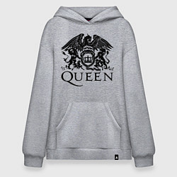 Худи оверсайз Queen - logo