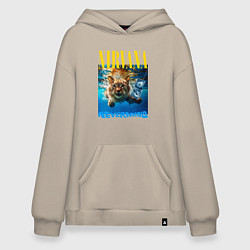 Худи оверсайз Кот Нирвана