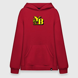 Толстовка-худи оверсайз Young Boys sport fc, цвет: красный