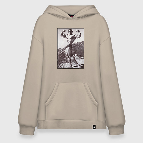 Худи оверсайз Mister Arnold / Миндальный – фото 1