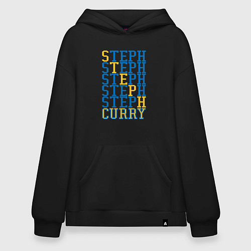 Худи оверсайз Steph Curry / Черный – фото 1