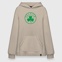 Худи оверсайз Boston Celtics clover