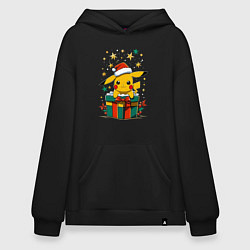 Худи оверсайз Новогодний пика-пика