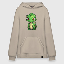 Худи оверсайз Маленький дракон 2024