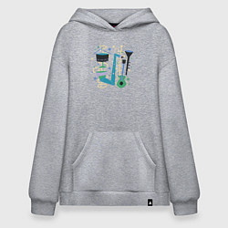 Худи оверсайз Джазовый ансамбль