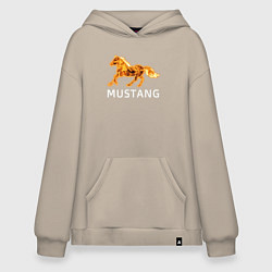 Худи оверсайз Mustang firely art