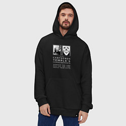 Толстовка-худи оверсайз Solo Leveling Заповеди, цвет: черный — фото 2