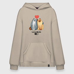 Худи оверсайз Режим любви включён