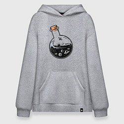 Худи оверсайз Космос в колбе